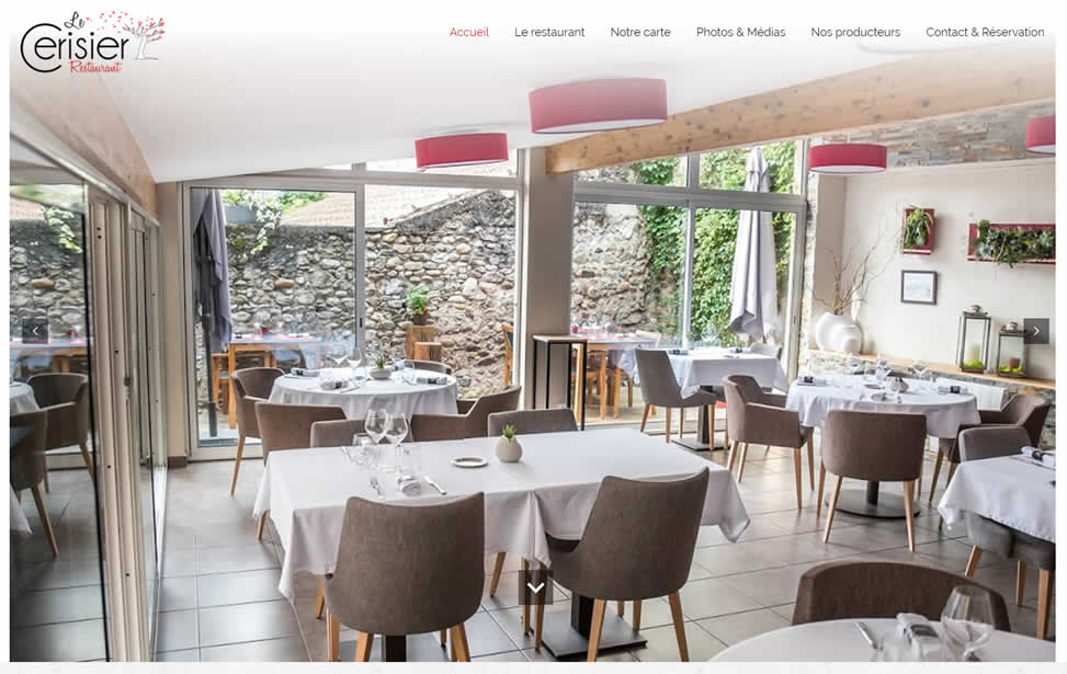 Le Cerisier Restaurant Bistronomique à Tournon Sur Rhône Ardèche 07